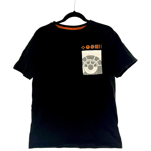 Star Wars Other - Star Wars Men's Casual Black Short Sleeve Millennium Falcon Graphic T-Shirt M